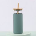 thumbnail image 1 of Glass Drinking Water Bottle Easy to Clean Water Bottle for Cold Brew Tea Iced Coffee, 1 of 3