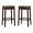 Brown, variant on Home Square 2-Piece Furniture 32" Wood Bar Stool Set in Blue