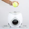 thumbnail image 2 of New2022 Dog Interactive Toys Pet Tennis Ball Throwing Fetch Machine Cats Fda Food Dispensing Reward Game Training Tool Dog Slow, 2 of 5