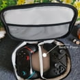 thumbnail image 3 of Storage Bag for PS4/PS5 Game Controller, Portable Carrying Case for DualSense Gamepad Travel Shockproof Handbag for Switch Pro/Xbox-Black, 3 of 6