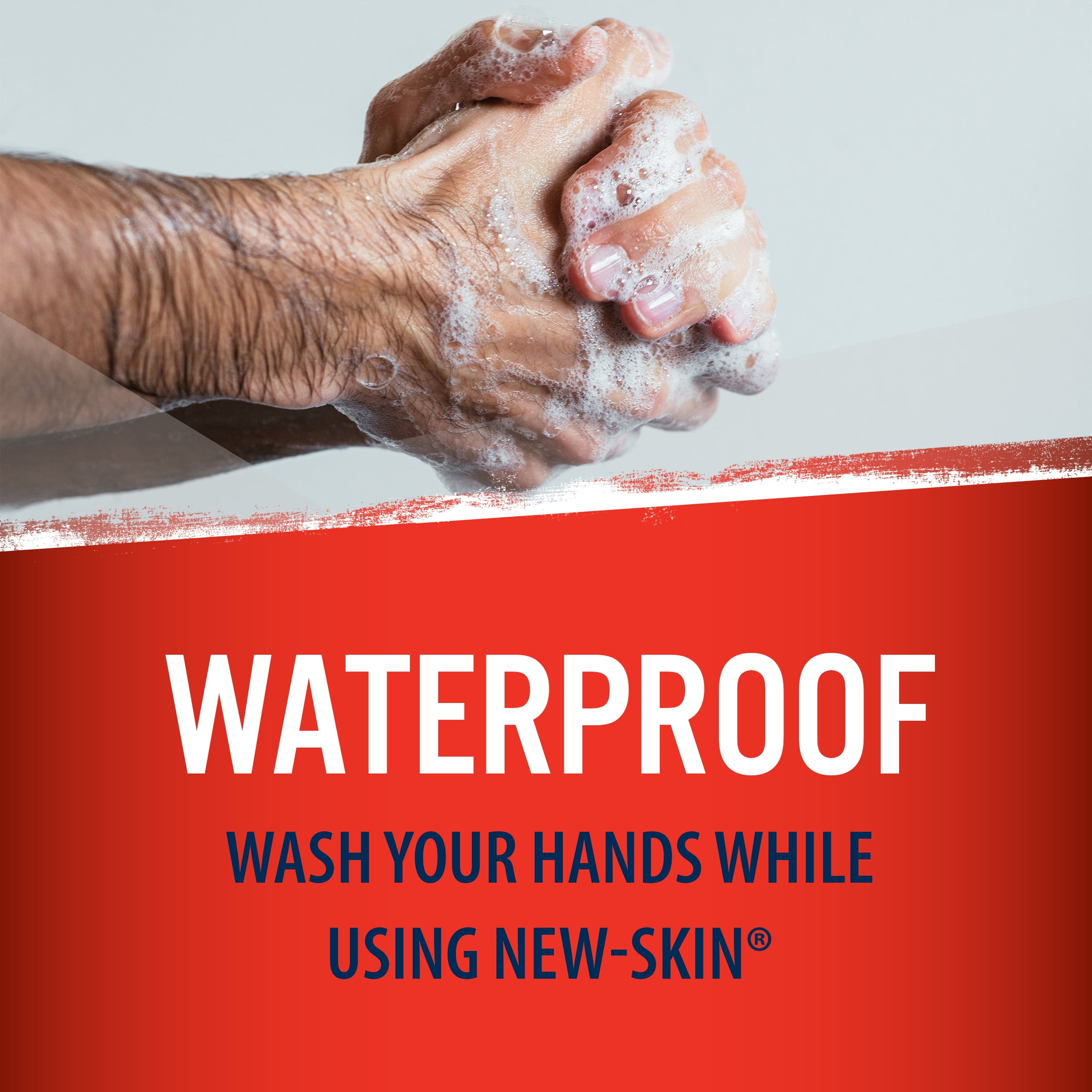 New-Skin Waterproof Liquid Bandage Brush, 1oz