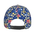 thumbnail image 6 of Daiia Cute Popcorn print Baseball Cap Men Women Golf Dad Hat Adjustable Original Classic Low Profile Hat Unconstructed Plain Cap, 6 of 9