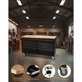 thumbnail image 6 of M optimized 61" Rolling Tool Chest with 9 Drawers, Lockable Tool Cabinet with Wheels, Mobile Workbench for Garage and Workshop Storage, Large Rolling Tool Chest, 6 of 7