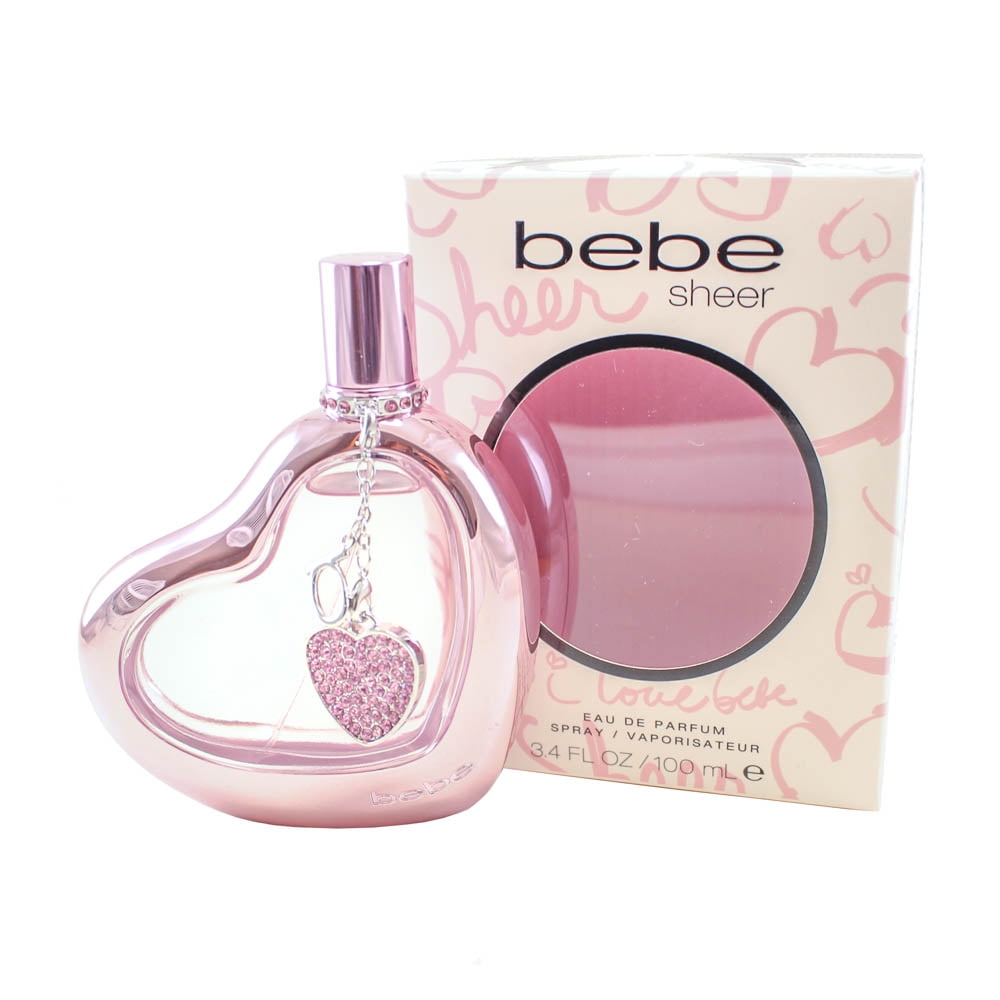 bebe Sheer Eau de Parfum, Perfume for Women, 3.4 Oz - Walmart.com