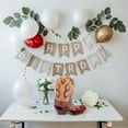 thumbnail image 2 of Cowboy Boot Balloons Multi Western Style Party Decoration 6Pcs 22.8X17.7X7.9in, 2 of 8