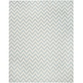 thumbnail image 2 of Safavieh Dhurries Bentley Geometric Area Rug, Blue/Ivory, 8' x 10', 2 of 11