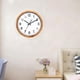 thumbnail image 3 of Reloj de pared redondo decorativo de 10 pulgadas, sencillo, adorno de pared, reloj silencioso para comedor, estudio, regalo de inauguración de la casa, 3 of 8