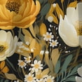 thumbnail image 4 of Designart "Sun-Kissed Bohemian Floral Delight I" Floral Blackout Curtain Single Panel, 4 of 4