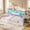 White, variant on Toogaho Twin Daybed with Desk & Charging Station & Bookcase Storage,Metal Platform Bed Frame with 7 Storage Drawers & LED Light & Open Shelves,White