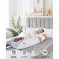 thumbnail image 4 of Blue Eucalyptus Body Pillow Covers, Botanical Plant Rustic Branch Floral Soft Bed Throw Pillowcases Breathable Cooling Long Lumbar Body Pillow Sham Cover for Bed Sofa 20''x54'', 4 of 7