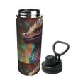 thumbnail image 2 of Cauagu Rainbow Scales Fantasy Dragon Print 18oz Vacuum Insulated Stainless Steel Water Bottle,Coffee Travel Mug Spill Proof with Lid,Thermos Cup for Keep Hot/Ice Water Drinks, 2 of 7