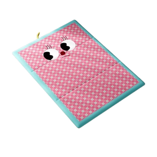 Alfombrilla reversible de verano para mascotas | Almohadilla fría impermeable con infusión de gel para perros y gatos | Cojín de fibra de aire suave y transpirable | Uso en interiores y exteriores