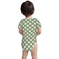 thumbnail image 6 of Rocae Daisy Plaid Green for Baby Climbing Clothes Soft Baby Romper for Active Infants Comfortable and Breathable Crawling Jumpsuit Unisex Baby Outfit 9M, 6 of 8