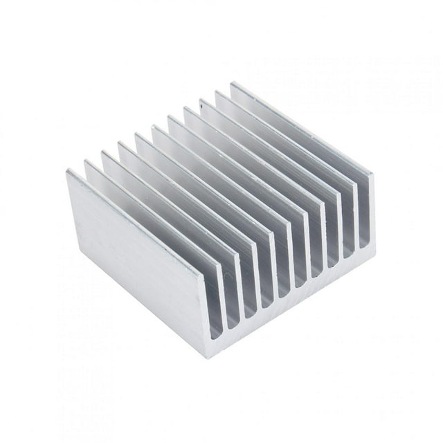 Disipador de Calor Disipador de Calor de Aluminio Blanco Disipador de Calor 11 Dientes 40 Mm X 40 Mm X 20 Mm ANGGREK Otros