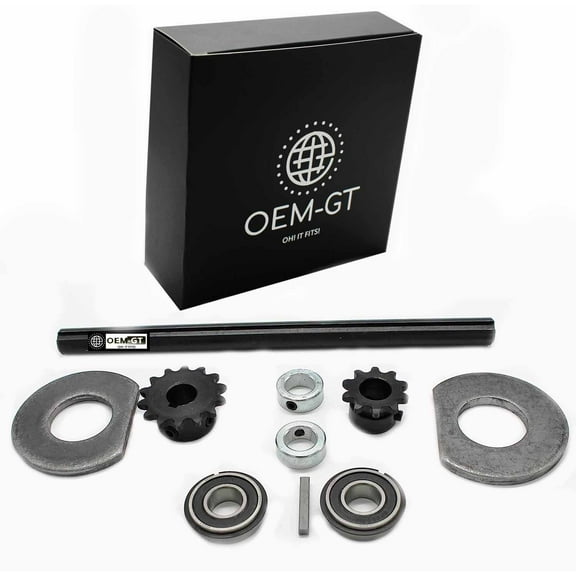 OEM-GT Go Kart Mini bike Complete Jackshaft Kit 5/8" X 12" for #35 CHAIN.