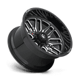 thumbnail image 2 of Fuel 1PC Aluminum Rim D662 IGNITE 22X12in Gloss Black Milled Finish, D66222208447, 2 of 3