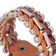 thumbnail image 4 of Muequera de cuero, cuero partido de vaca Pulsera de cuero genuino Pulsera de cuero, estilo trenzado ajustable para regalo Presente Hombres Mujeres Ami,Pulsera Hip-Hop Pulsera Pulsera de cuero Pulsera Higoodz Arte y Manualidades, 4 of 7
