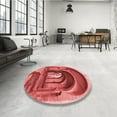 thumbnail image 3 of Ahgly Company Indoor Rectangle Patterned Love Red Area Rugs, 2' x 5', 3 of 6
