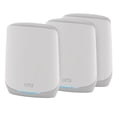 thumbnail image 1 of NETGEAR Orbi Sistema de red de malla WiFi 6 de triple banda para todo el hogar (RBK753P) - Enrutador con 2 extensores satelitales - Funciones de seguridad - Cobertura de hasta 7500 pies cuadrados, 75, 1 of 5