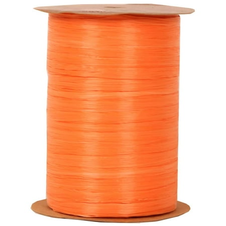 UPC: 0610074237402 | JAM Raffia Ribbon  100 Yards  Orange  1/Pack