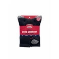 thumbnail image 2 of Wrangler Cushioned Crew Work Socks for Men, Polyester Blend, 12 Pairs, Size 13-15, 2 of 5