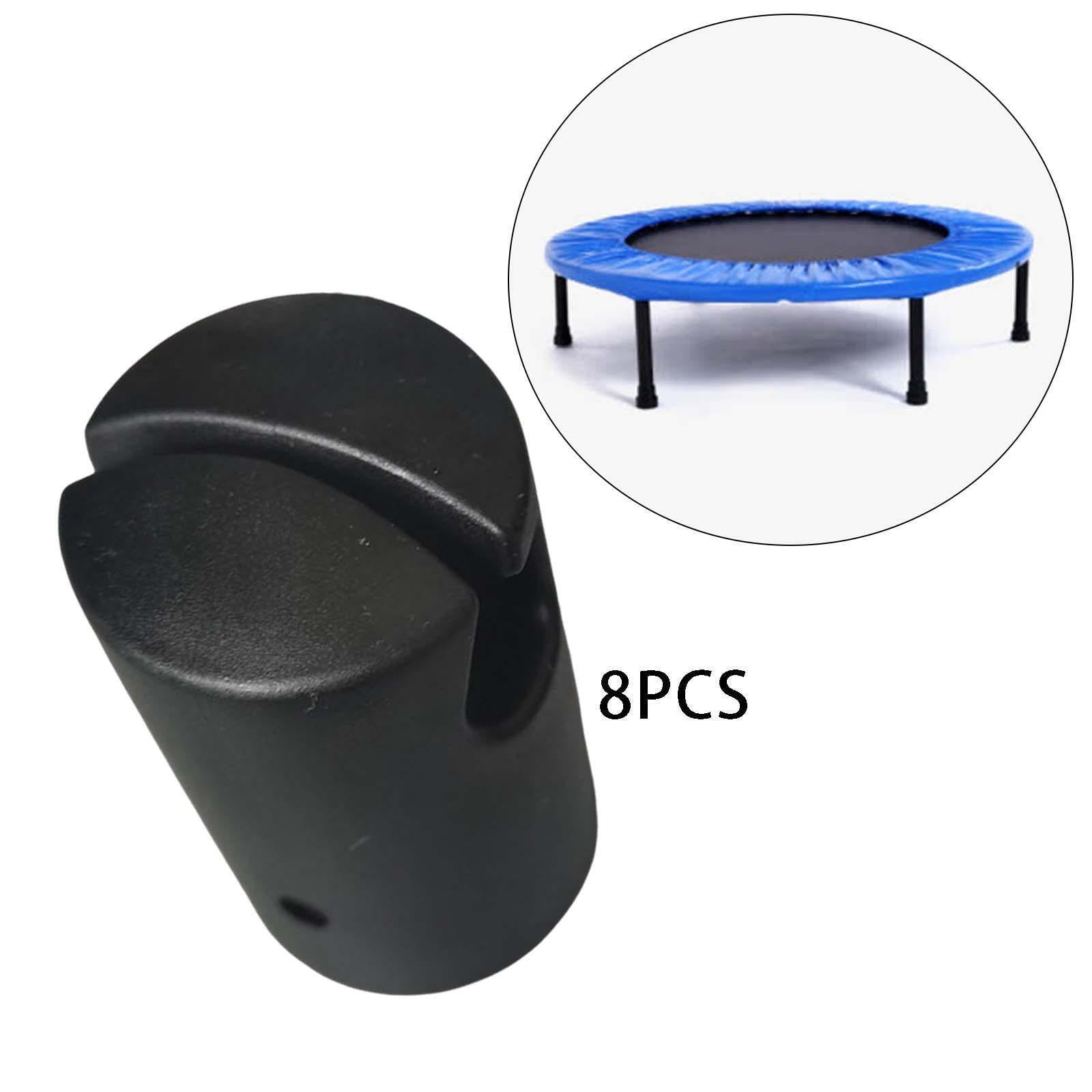 8X Trampoline Pole Caps Plastic Replacement Trampoline Rod Cover