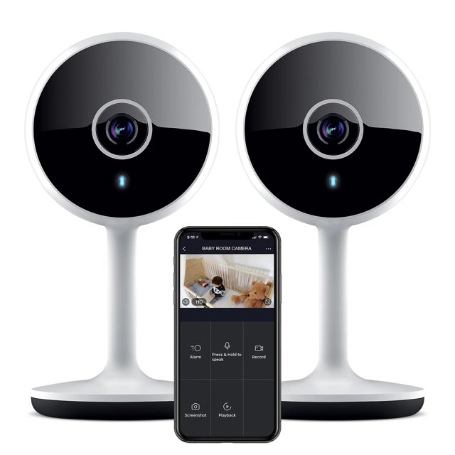 Camara de Seguridad Geeni Vivid CW028 Pack x2 WiFi 1080p Deteccion de Movimiento Audio Bidireccional