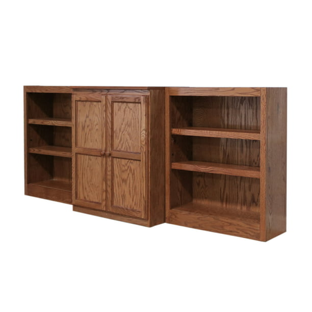 Concepts In Wood 8 Shelf Bookcase Wall, 84 Inch Bookcase Wall