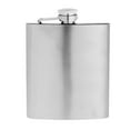 thumbnail image 7 of DOMELAY 2xPortable Pocket Stainless Steel Wine Bottle Whiskey Liquor Hip Flask 200ml, 7 of 7