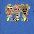 thumbnail image 3 of LOL Surprise! - You Glow Girl - Toddler And Youth Short Sleeve Graphic T-Shirt, 3 of 5