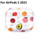 thumbnail image 1 of Funda rígida Fruit PC para Airpods Pro 2 1, fundas para auriculares para Airpods 3, funda transparente para auriculares de PC para airpods 3 pro Tan Jianjun unisex, 1 of 2