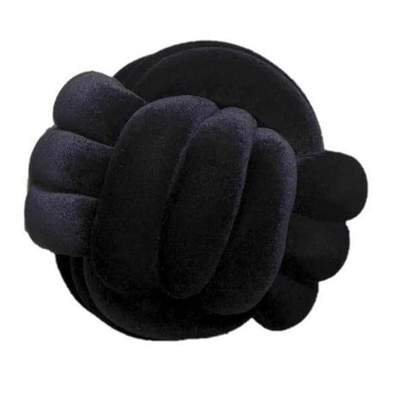 Timberbrook KNBL002 Austin Knot Accent Pillow, Black