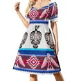 thumbnail image 2 of Vestido sin mangas con diseño de camiseta de Thunderbirds, atuendo de festival para mujer, vestido largo para mujer., 2 of 7