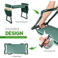 thumbnail image 6 of Upgraded Garden Kneeler and Seat with Thicken & Widen Soft Kneeling Pad,Heavy Duty Foldable Gardener Stool with 2 Tool Pouches,Gardening Gifts for Women Mom Men Seniors¡­…, 6 of 7