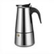thumbnail image 1 of Cafetera Moka Espresso de Acero Inoxidable de Varios Tamaños con Percolador y Olla para Hornilla 450 ml (9 tazas), 1 of 7