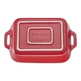 thumbnail image 4 of STAUB Ceramique 4.4 L Ceramic Rectangular Oven Dish, Cherry, 4 of 11