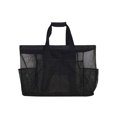 thumbnail image 3 of Innerwin Ladies Beach Bag Large Capacity Tote Bags Multi Pockets Foldable Handbag Mesh Women Lightweight Zipper Toy, 3 of 10