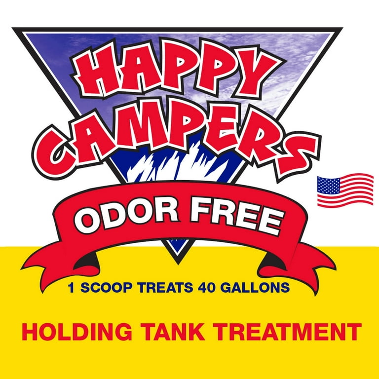 Happy Campers RV Holding Tank Deodorizer Treatment - 18 treatments