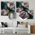 thumbnail image 4 of Designart "Rose Symphony Pink I" Floral Rose Metal Wall Art Prints, 4 of 5