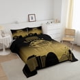 thumbnail image 4 of Erosebridal Eat Sleep Comforter Sets Twin Size, American Football Comforters & Duvets, Sports Lover Reversible Duvet Insert, Breathable Room Decor, 2-Piece, 4 of 8