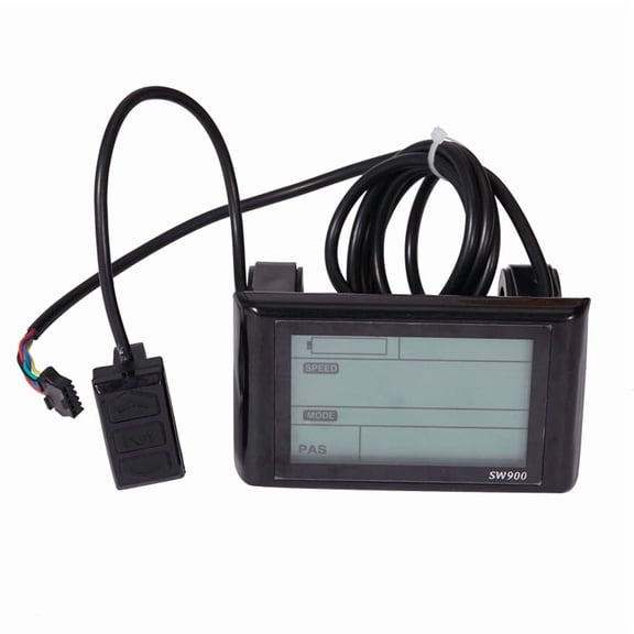 SW900 LCD Display Meter Control Panel E-Bike Electric Scooter 5 Pins SM Plug Riding Speed Time Power Display