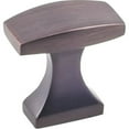 thumbnail image 2 of Hardware Resources K083SN-4 Cabinet Knob 1.125 in. Satin Nickel - Pack of 4, 2 of 2
