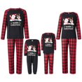 thumbnail image 1 of Pyjamas de Noël Assortis pour la Famille Ensembles de Hauts et Pantalons de Vacances Pyjamas, 1 of 10