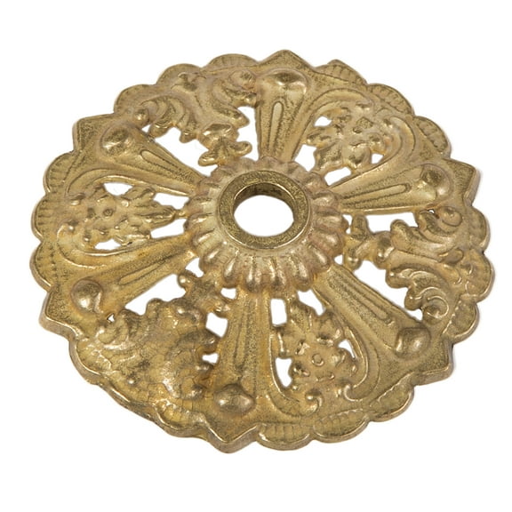 B&P Lamp® 3 1/4 Inch Cast Brass Bobesche