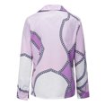 thumbnail image 5 of Camisas Para Mujer Tops Blusas Moda Casual Cómoda Camisa de Manga Larga Estampado de Solapa Odeerbi  ODB138597, 5 of 5