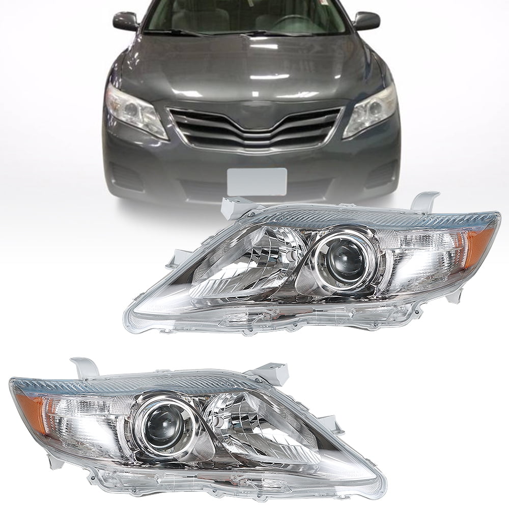Headlights Replacement for 2010 2011 Toyota Camry SE Headlights Pair Left+Right Side(Passenger Driver Side)