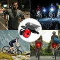 thumbnail image 5 of Bicycle LED Front and Rear Light Kit | Rechargeable USB Headlights and Tail Lights | 3 Flash Modes | Powerful Mid-Frequency Flash | Secure Mounting | Includes 1x LED Light Kit, 5 of 9