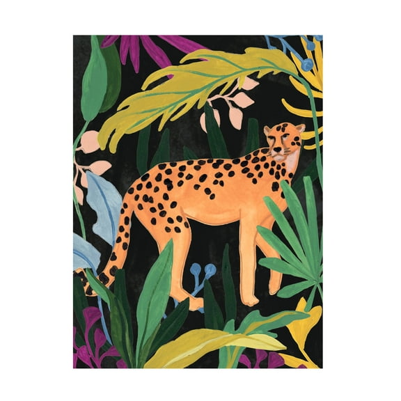 June Erica Vess 'Cheetah Kingdom IV' Canvas Art