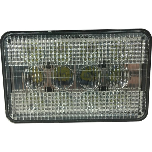 Tiger Lights LED Flood Light TL9010 For Agco 31079, 2-155, 2-180, John Deere 9100, 9200 30-3227332