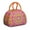 Orange-14, variant on Ancestral Mandala Lunch Box - Ancient Tribal Wisdom Symbols, Insulated Cooler for Shamanic Journey Supplies
